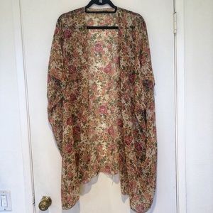 Brandy Melville Floral Kimono